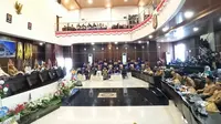 Rapat Paripurna Hari Jadi Mamuju ke-480 (Liputan6.com/Abdul Rajab Umar)