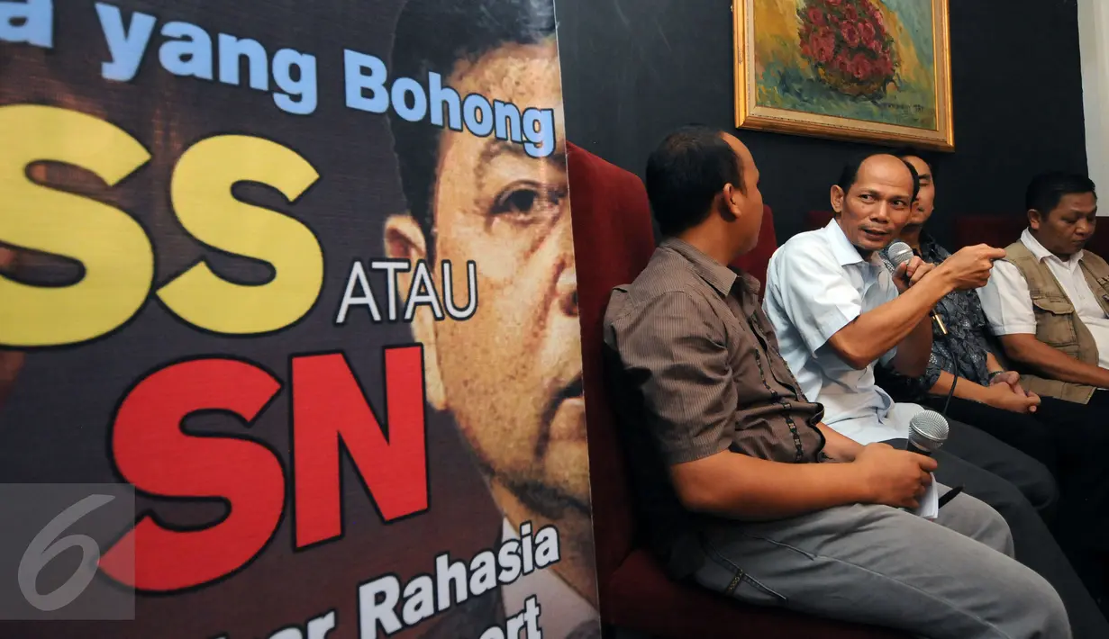 Diskusi Membongkar Rahasia Terdalam Freeport di Jakarta, Minggu (22/11/2015). Diskusi menghadirkan sejumlah tokoh politik dan ekonomi. (Liputan6.com/Helmi Fithriansyah)
