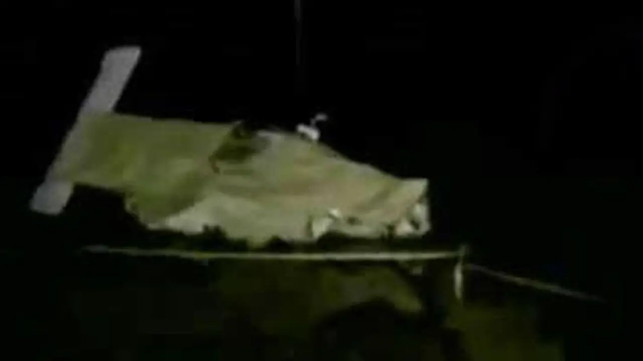 Pesawat Jatuh di Tasik