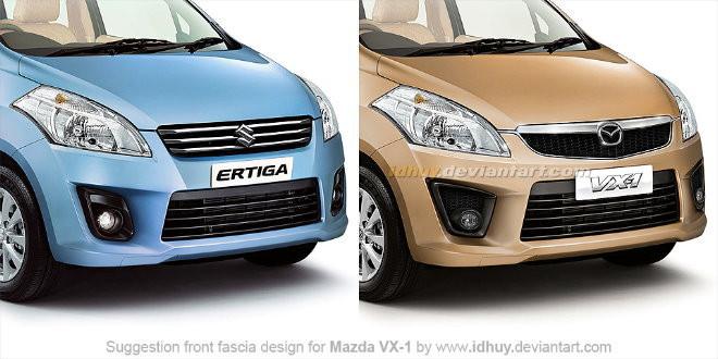 Sketsa Duo Ertiga-VX1