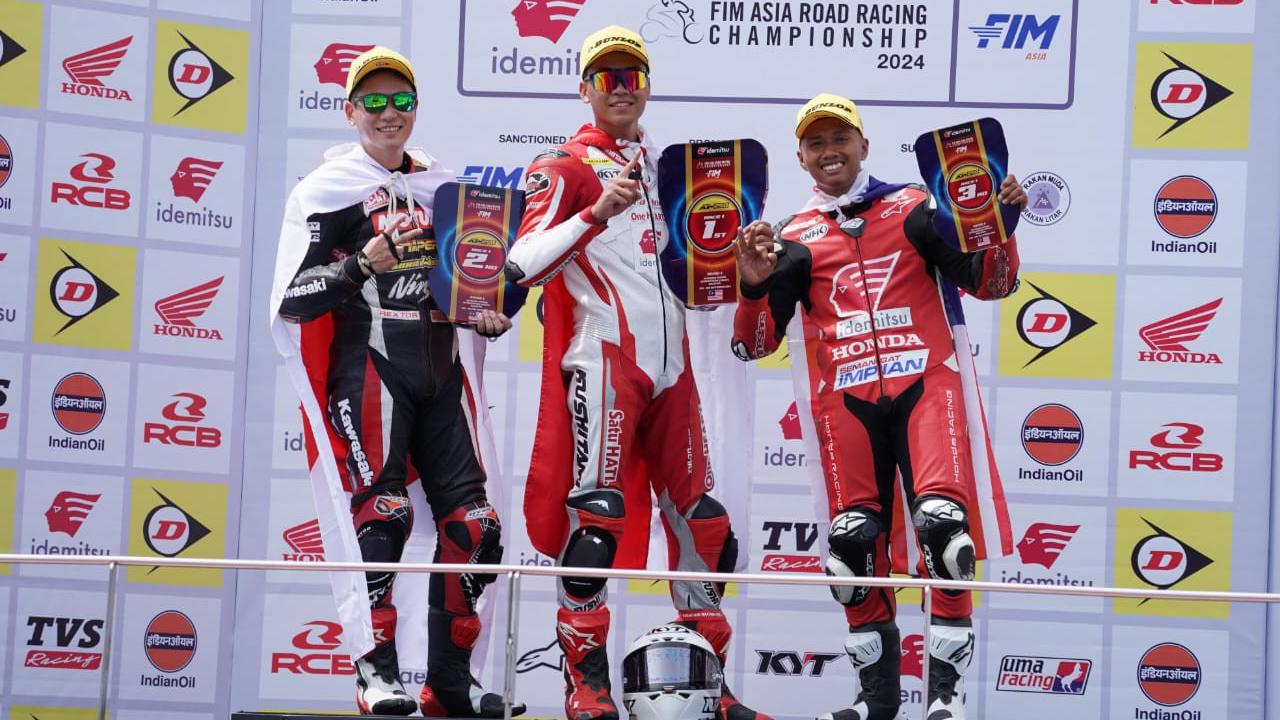 Herjun menjadi juara ARRC 2024 Sepang.