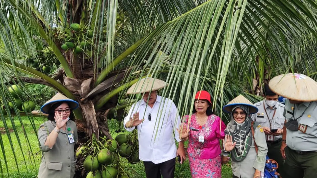 Inspektur Jenderal Kementerian Pertanian (Kementan) Jan S Maringka saat berjunjung ke Sulut beberapa waktu lalu.