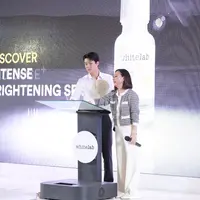 Sehun sebagai global ambassador Whitelab ketika menghadiri acara di Central Park Jakarta Barat, Minggu (6/11/2022). (Foto: Dok. Whitelab Indonesia)