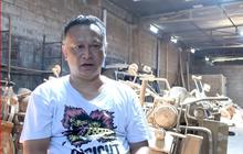 Pria Boyolali Olah Limbah Kayu Jati Jadi Produk Karya Seni Bernilai Tinggi, Ini Kisah di Baliknya