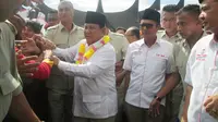 Ia juga mengungkit pengalaman saat berkompetisi dalam pemilihan presiden (pilpres) 2014 lalu. (Muslim AR/Liputan6.com)