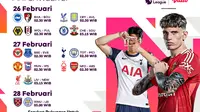 Jadwal Live Streaming Liga Inggris 2024/25 Matchweek 27 di Vidio