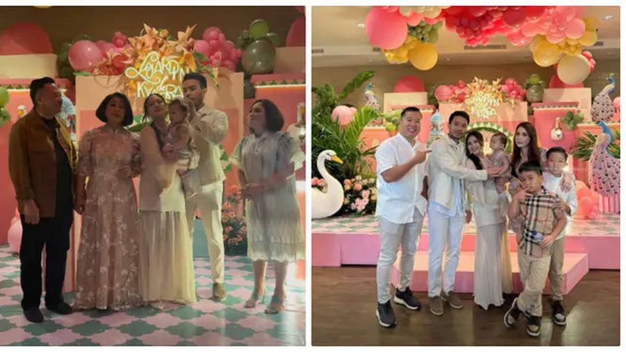 7 Potret Pesta Ultah Kyarra Anak Jessica Mila ke-1 Tahun, Penuh Bahagia Bareng Keluarga