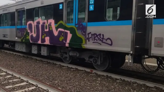 VIDEO: Vandalisme MRT, Polisi Periksa CCTV di TKP