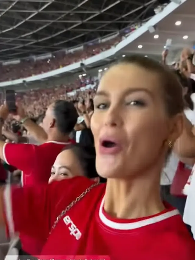 Potret Cantik Luna Bjil, Kekasih Maarten Paes Sekaligus Bestie Gigi Hadid yang Disebut Pembawa Hoki Timnas Indonesia