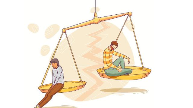 Ilustrasi ketimpangan sosial