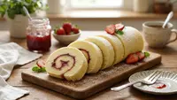 Resep Bolu Gulung Kukus 2 Telur, Ini Tips Menggulung Tanpa Retak