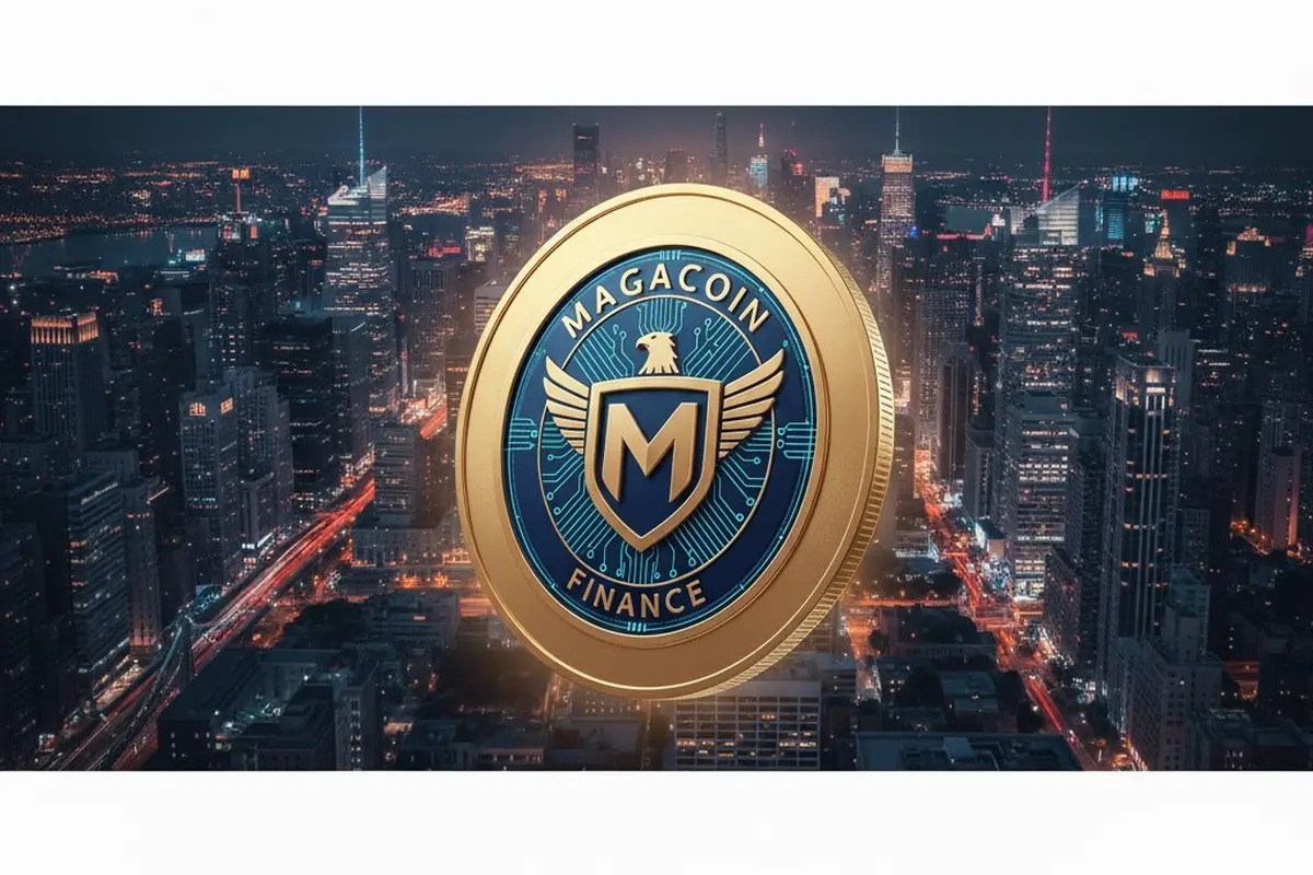 Ilustrasi koin kripto MAGACOIN FINANCE. (Ilustrasi by AI Gemini)