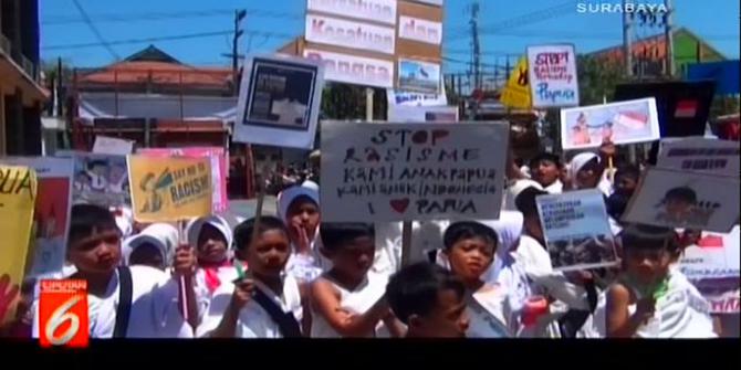 VIDEO: Aksi Solidaritas Papua dari Siswa TK dan SD