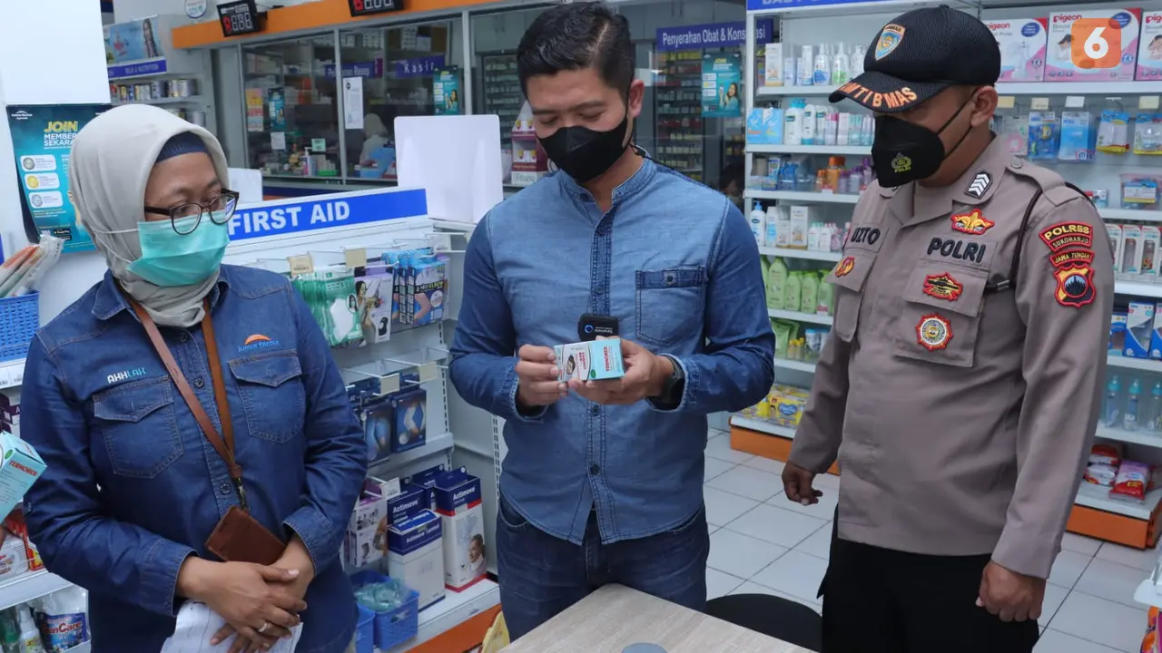 Polres Sukoharjo Sidak Apotek