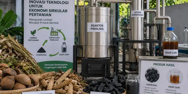 Dari Tempurung hingga Tongkol, Limbah Pertanian Disulap Jadi Energi