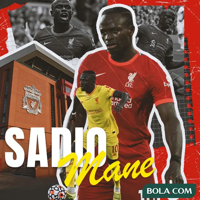 Liverpool - Ilustrasi Sadio Mane
