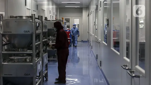 FOTO: Kimia Farma Produksi Obat COVID-19