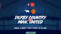 Piala FA - Derby County Vs Manchester United (Bola.com/Adreanus Titus)