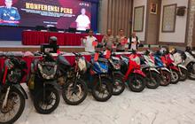 Polisi Bongkar 320 Kasus Begal Motor di Jatim, 319 Tersangka Ditangkap