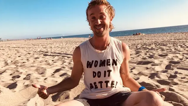 Sosok Tom Felton Pemain Harry Potter yang Dikabarkan Pacaran dengan Emma Watson (sumber: instagram/@emmawatson)