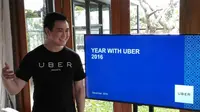 Managing Director Uber Indonesia Alan Jiang. Liputan6.com/Agustinus Mario Damar