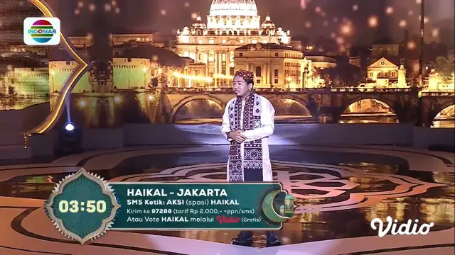 Memasukkan Unsur Pakistan Dalam Materi Tausiah, Haikal (Jakarta) Berhasil Meraih Skor Tertinggi dari Ustaz Subkhi Al Bughury
