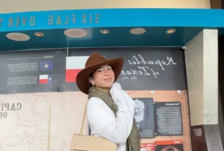 Intip gaya busana Jennifer Bachdim tampil modis jadi cowgirl di Texas (@jenniferbachdim)