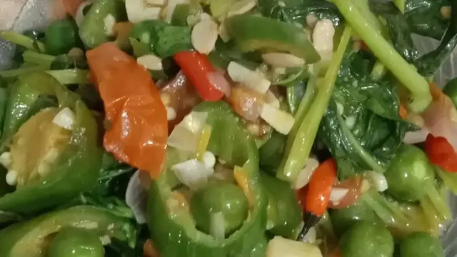 Oseng Kangkung Leunca Tauco