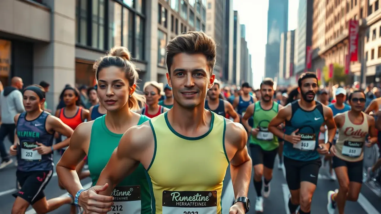 trik lari marathon