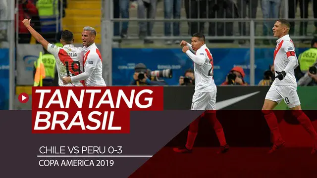 VIDEO: Highlights Copa America 2019, Chile Vs Peru 0-3
