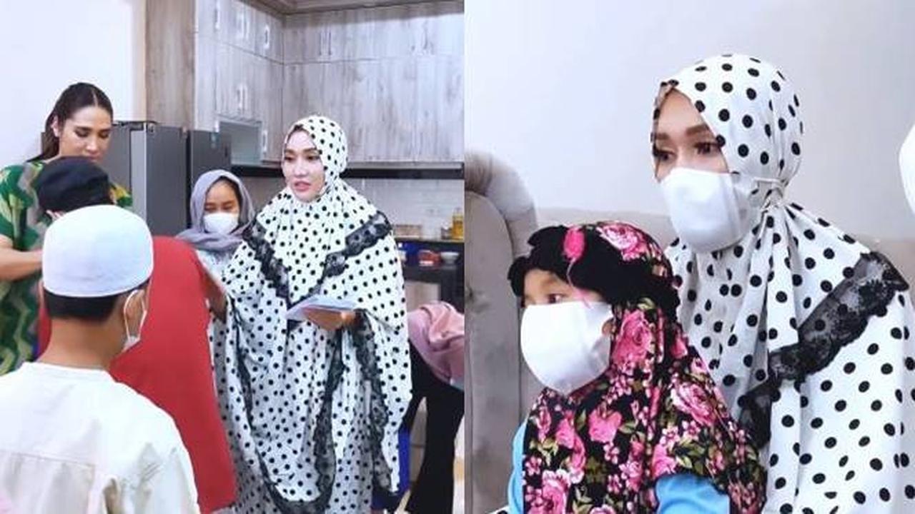 Akun Instagram Kembali, Ini 7 Momen Lucinta Luna Gelar Tasyakuran Bersama Anak Yatim