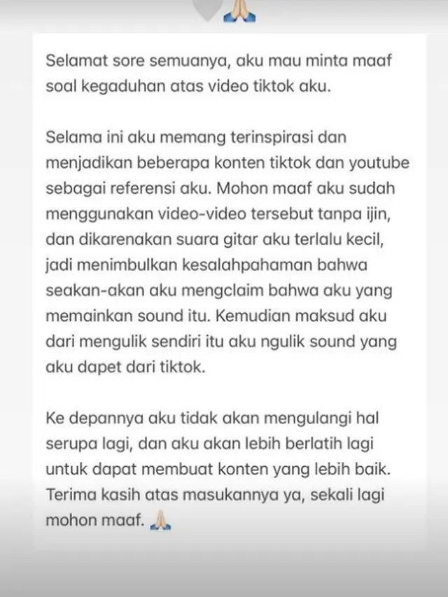 Chelsea JKT48 minta maaf