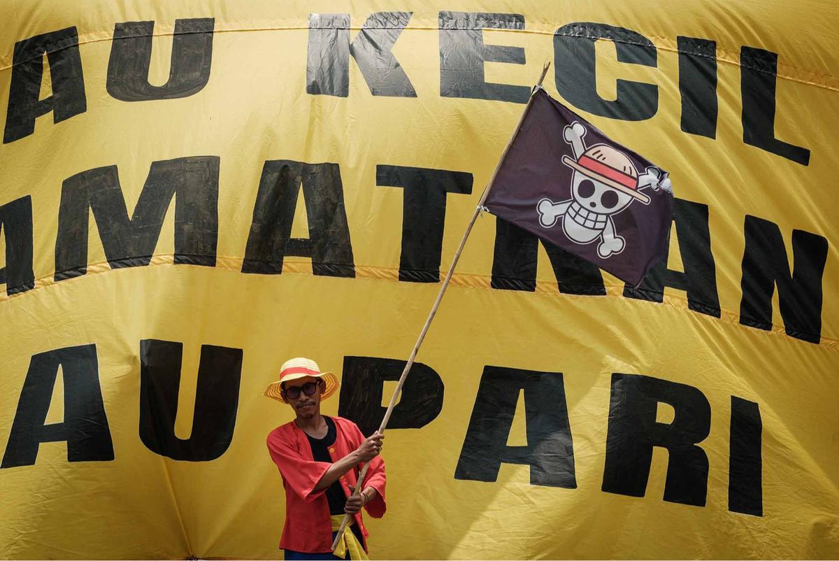 FOTO: Pulau Pari Terancam Tenggelam: Warga Desak KKP Cabut Izin Laut Bermasalah