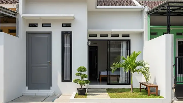 Rumah 5x10 Satu Lantai dengan Open Plan