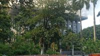 Kebakaran terjadi di gedung (Bakamla) RI di Jalan Proklamasi, Menteng, Jakarta Pusat. (Foto: Istimewa).