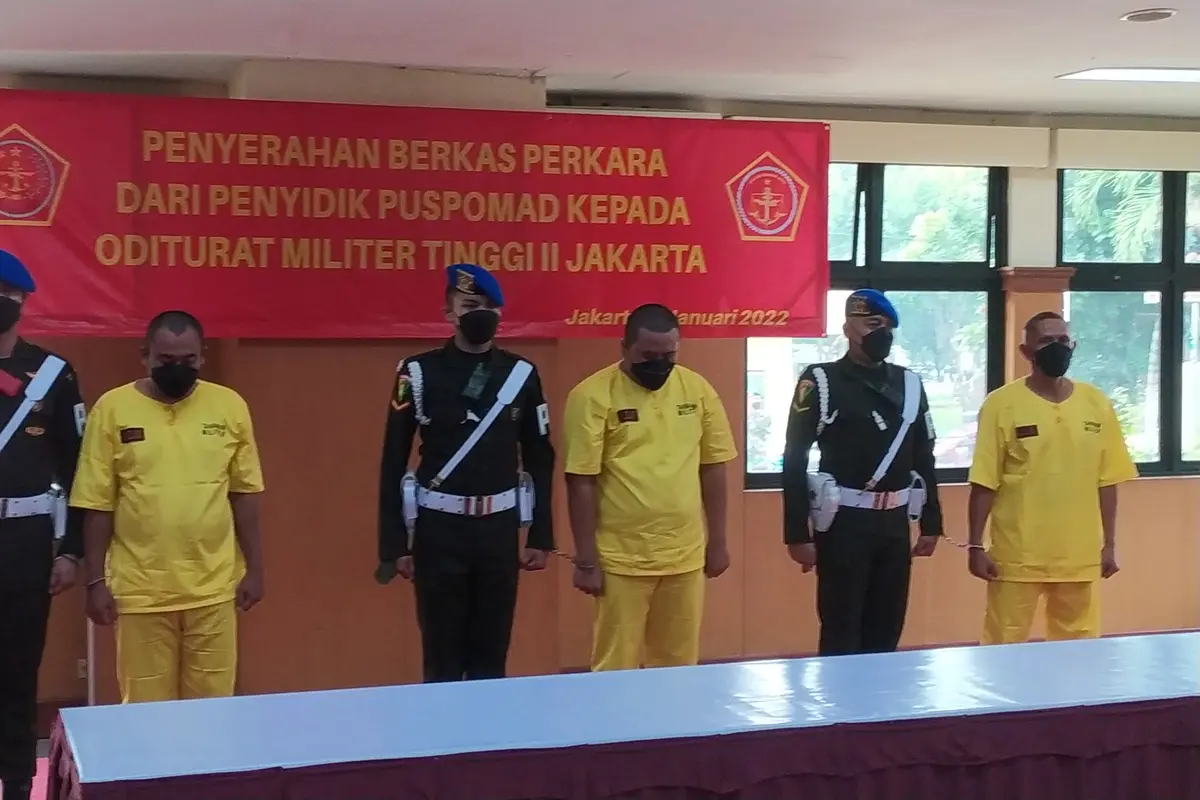 Tiga oknum TNI AD tersangka tabrak lari sejoli di Nagreg