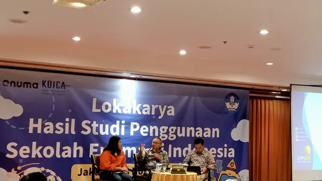 Penyampaian Hasil Riset Enuma Indonesia oleh Ketua Peneliti LPPSDM