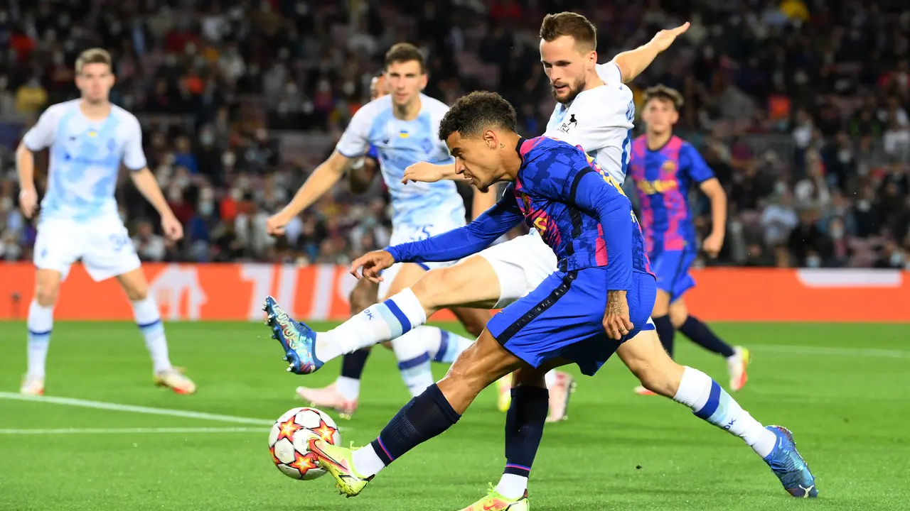 Foto: Menang Tipis atas Dynamo Kiev, Barcelona Pecah Telur di Liga Champions 2021 / 2022