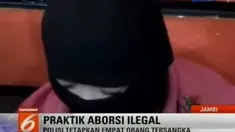 Usai melakukan pemeriksaan maraton, polisi akhirnya menetapkan sejumlah tersangka dalam kasus praktik aborsi ilegal di Jambi