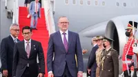 Sandiaga Sambut Kedatangan PM Anthony dari Australia Sebelum Bertemu Jokowi di Istana