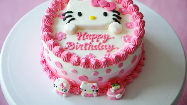 Kue Ulang Tahun Hello Kitty
