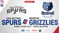 San Antonio Spurs Vs Memphis Grizzlies_2 (Bola.com/Adreanus Titus)