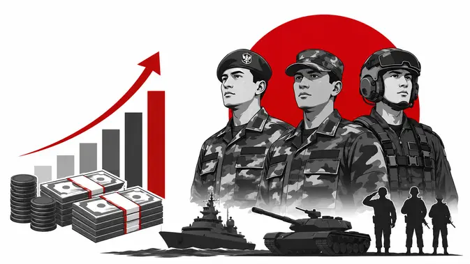 Infografis Daftar Kenaikan Tukin Prajurit TNI