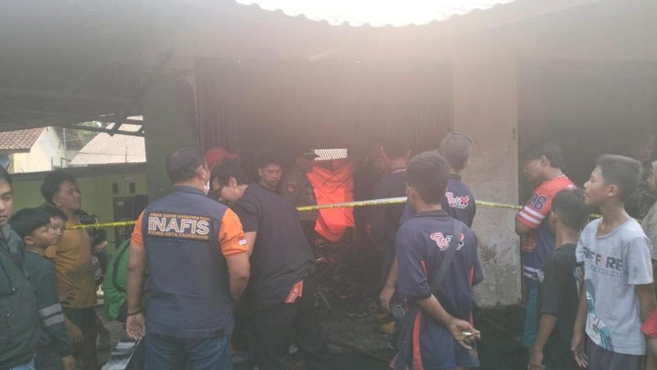 Polisi Dalami Penyebab Kebakaran Bengkel di Cikupa yang Tewaskan Satu Orang