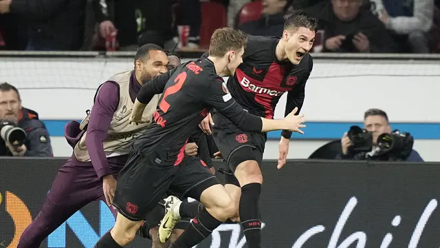 Foto: Mentalitas Luar Biasa Pasukan Xabi Alonso, Lakukan Comeback Gila di Penghujung Laga Liga Europa