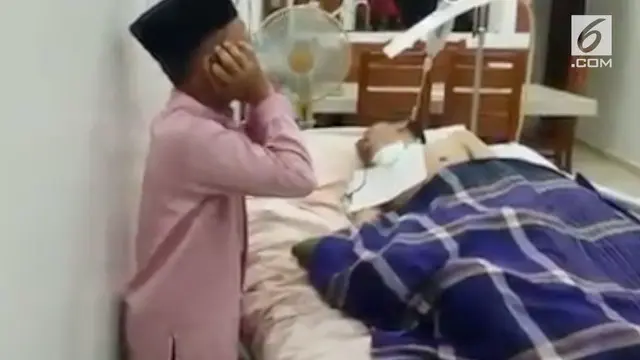 VIDEO: Anak Lantunkan Azan untuk Ayahnya yang Sakit
