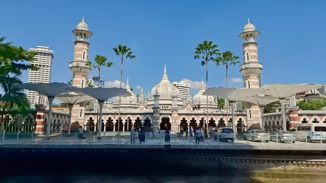 Masjid Jamek di Kuala Lumpur, Malaysia