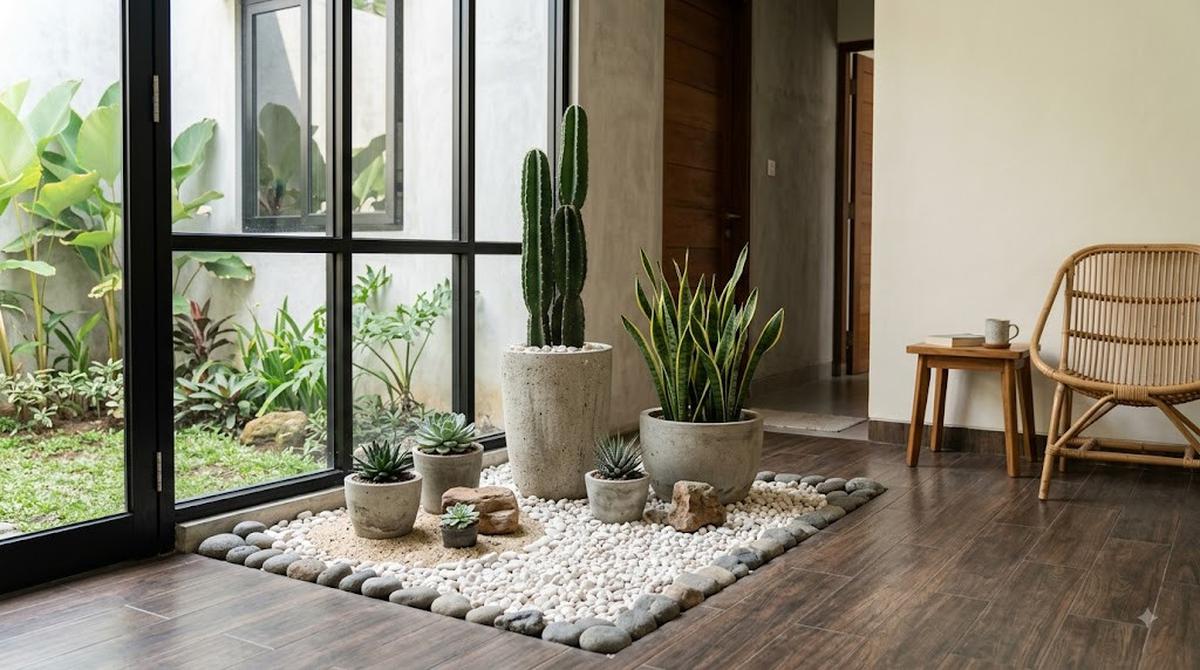 Ide Taman Mini di Sudut Rumah