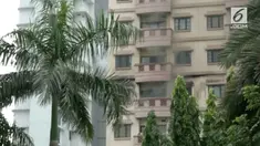 Kebakaran terjadi di Apartemen Puri Garden, Kembangan, Jakarta Barat, pada Jumat (28/12/2017) pagi.