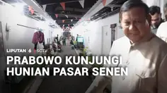 Prabowo Sambangi Hunian Baru Warga Senen, Disambut Hangat hingga Dipeluk Anak-Anak
